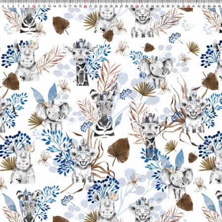 Puuvillatrikotaaž Safari 1,7m tükk