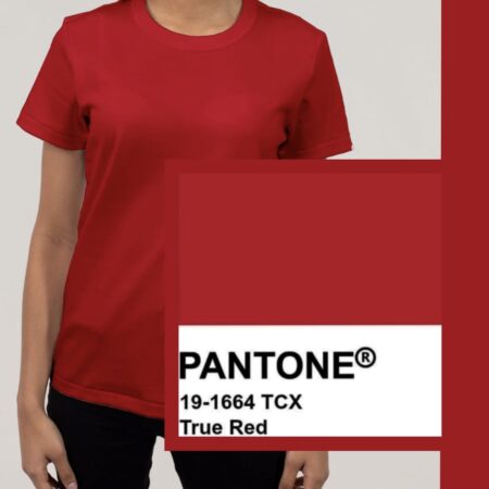 Puuvillatrikotaaž Punane