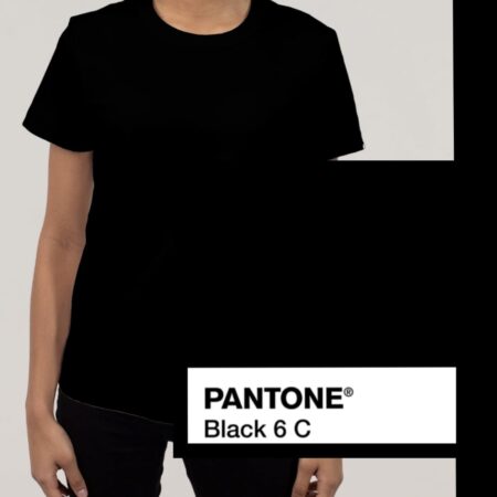 Puuvillatrikotaaž Must