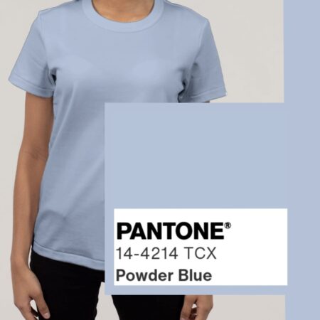 Puuvillatrikotaaž Helesinine