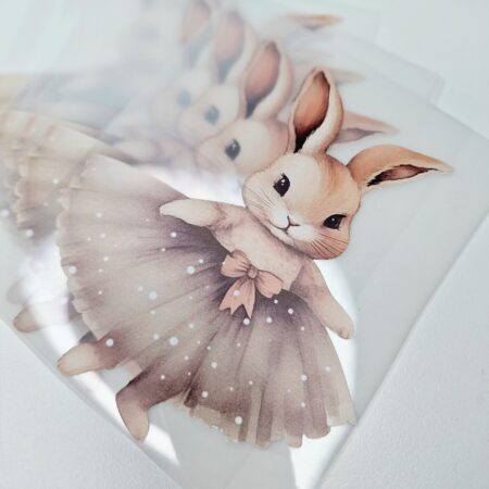 Triigitav kleebis "Jänes seelikuga"