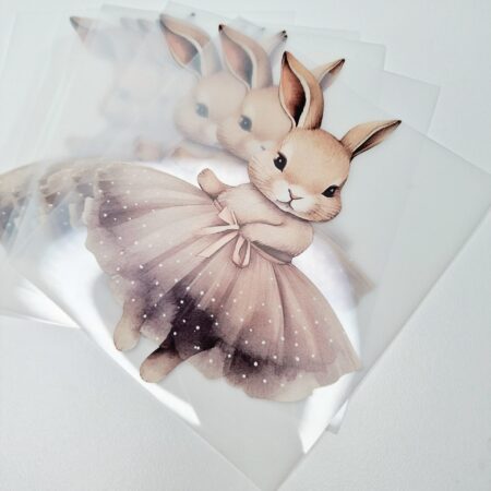 Triigitav kleebis "Tantsiv jänes"