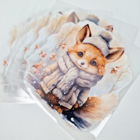 Triigitav kleebis "Rebane metsas"