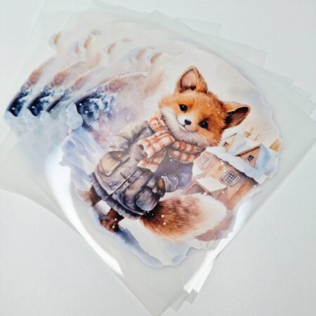 Triigitav kleebis "Talvine rebane"