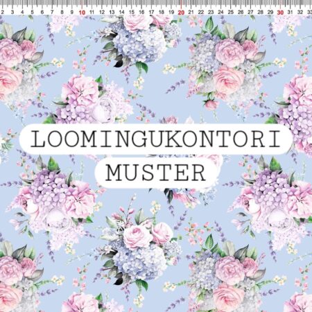 Puuvillatrikotaaž "Loomingukontori Lillekimbud"