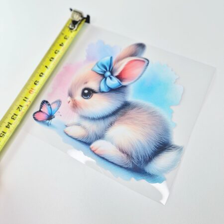 Triigitav kleebis "Jänes liblikaga"