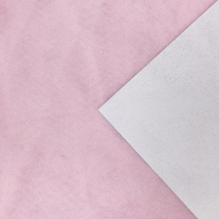 Tüll "Hõbedane glitter" heleroosa