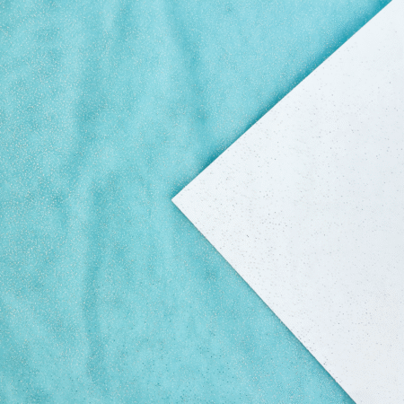 Tüll "Hõbedane glitter" helesinine