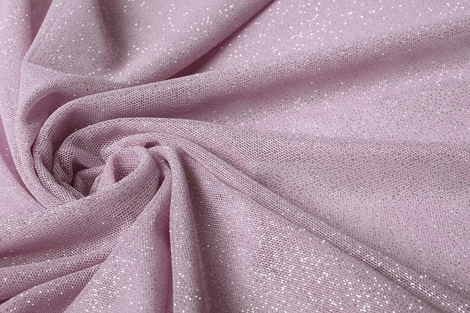 Pulmatüll "Sädelev" roosa