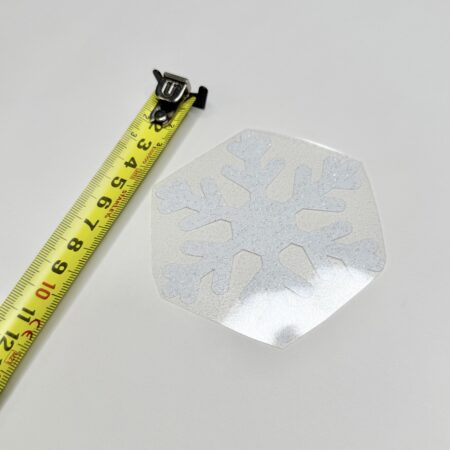 Triigitav glitter motiiv Suur lumehelves