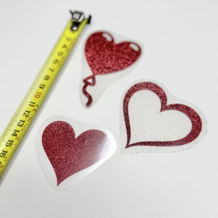 Triigitav glitter motiiv 3tk