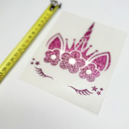 Triigitav glitter motiiv