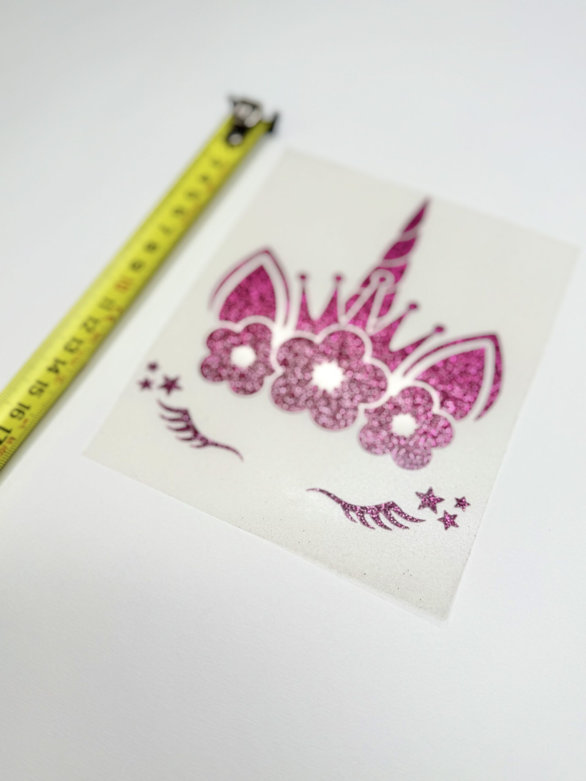 Triigitav glitter motiiv