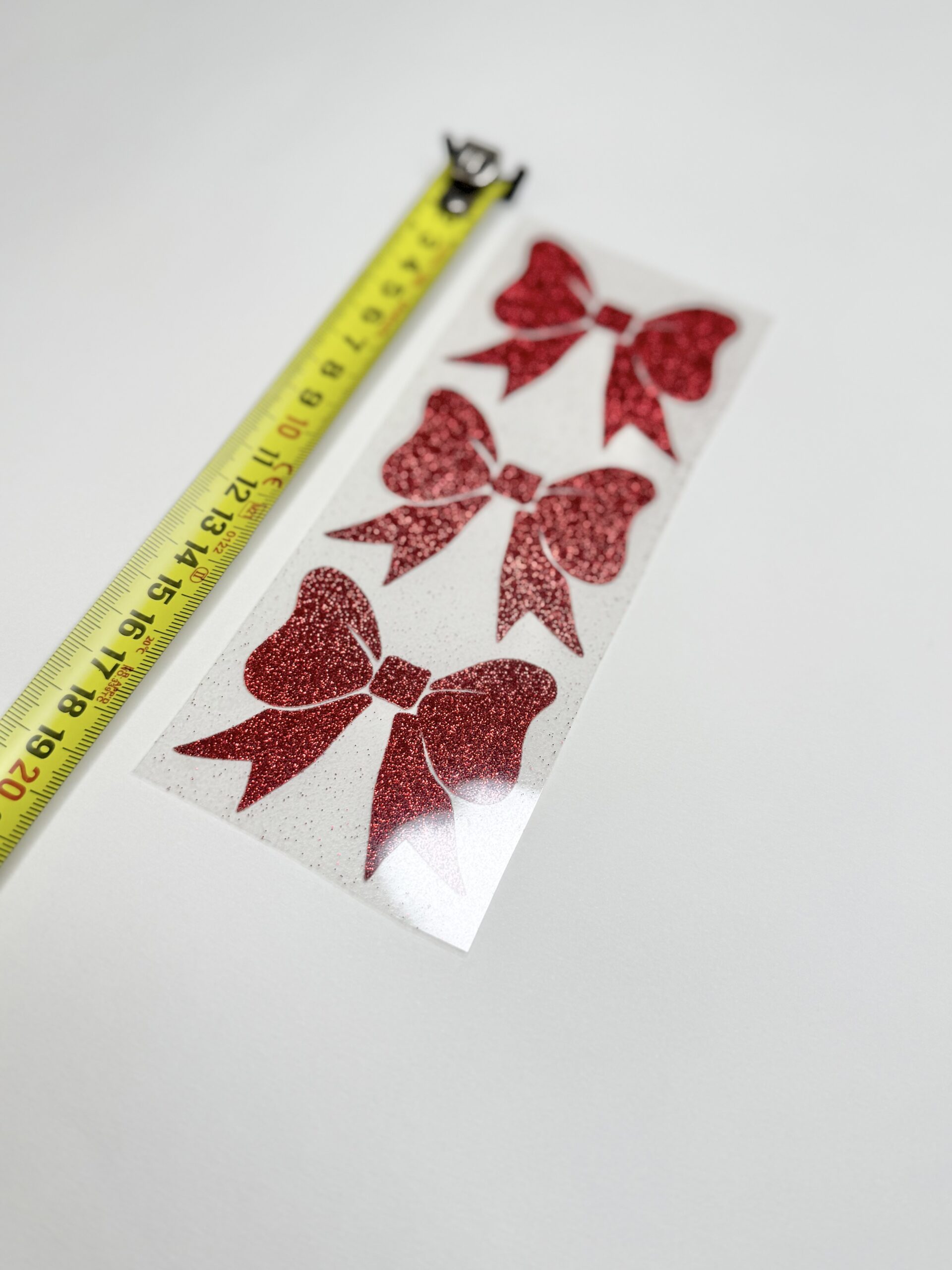 Triigitav glitter motiiv Lipsud 3tk