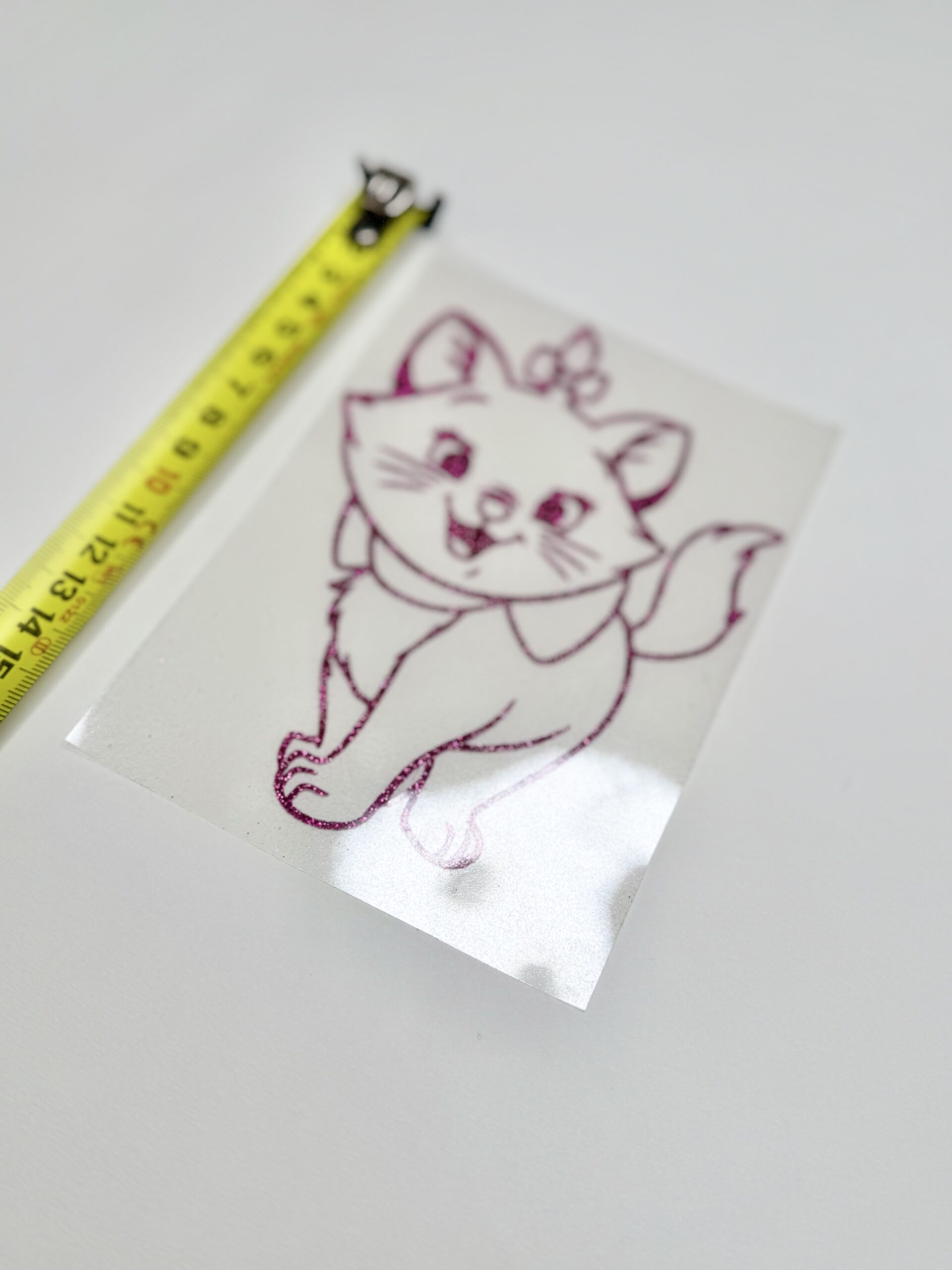 Triigitav glitter motiiv