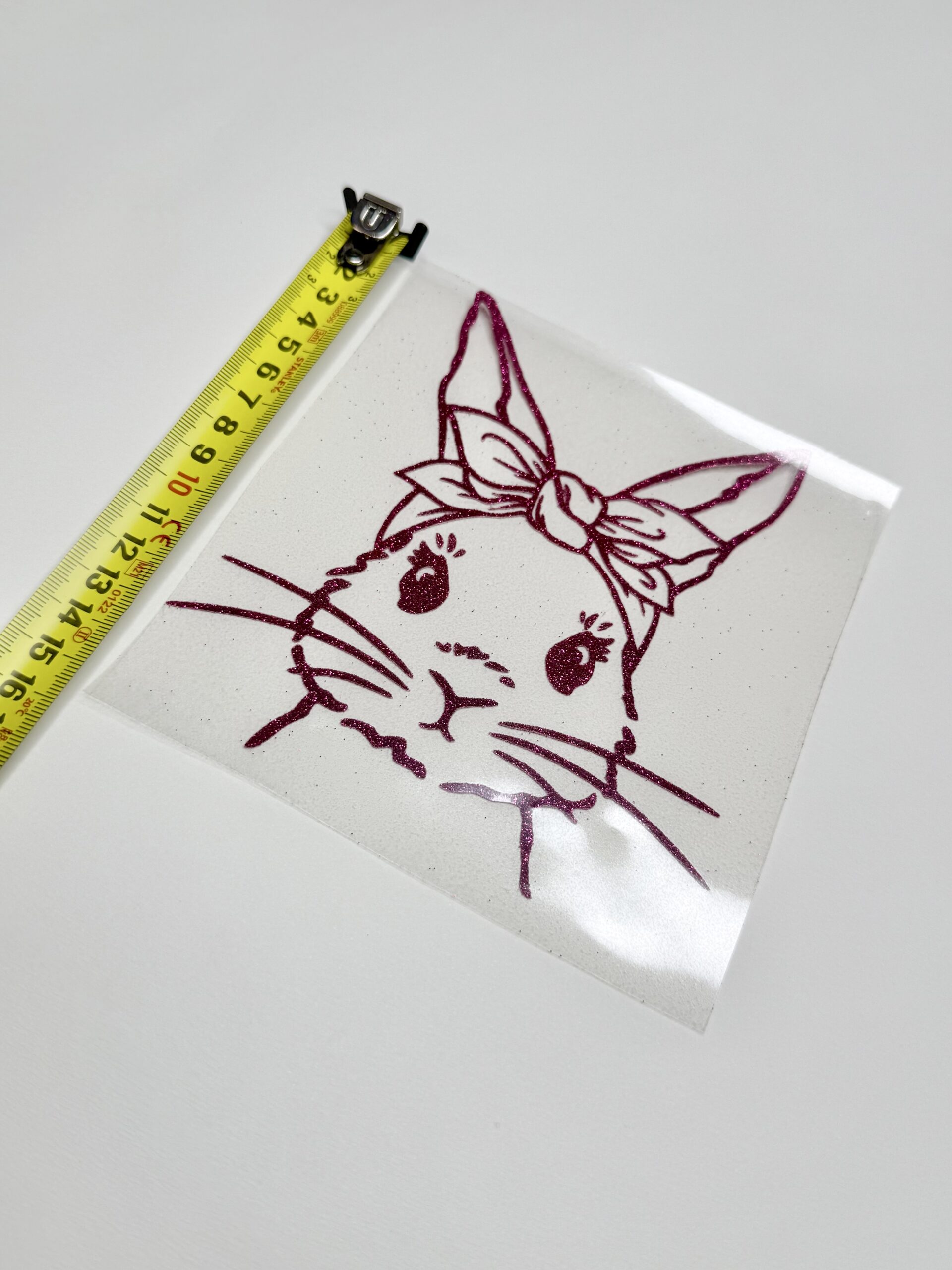 Triigitav glitter motiiv