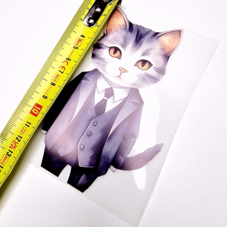 Triigitav kleebis "Härra kiisu"