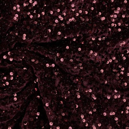 Effektkangas "Litter sametil" tumepunane