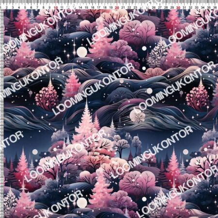 Puuvillatrikotaaž "Mets"